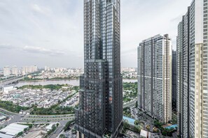 Pemandangan balkon