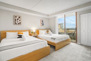 Apartment, 1 Bedroom, City View | Premium bedding, desk, laptop workspace, iron/ironing board - Work + Rest in DC Apartments (Arlington)