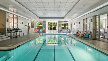 Indoor pool, outdoor pool