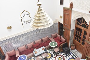 Interior detail - Fes Touria Palace (Fes)