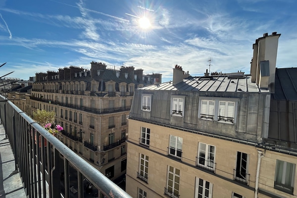 The balcony : view