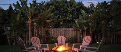 Overnattingsstedets uteområder