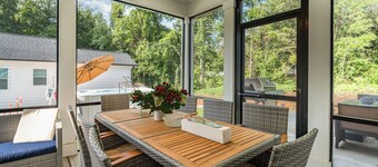 Luxurious 5-bedroom house with swim-spa, fitness&weight room, game room, & more!