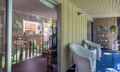 COZY 2BR  Condo with Pool bike-trail near lake beach fireplace SAFE community