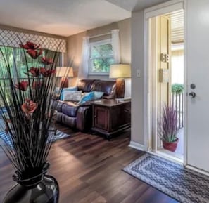 Smart-tv en een open haard