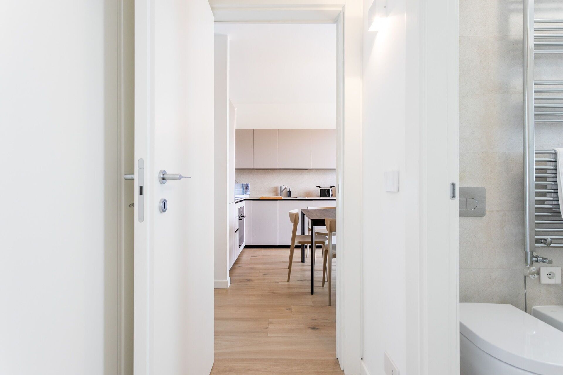 Bathroom, Living Room