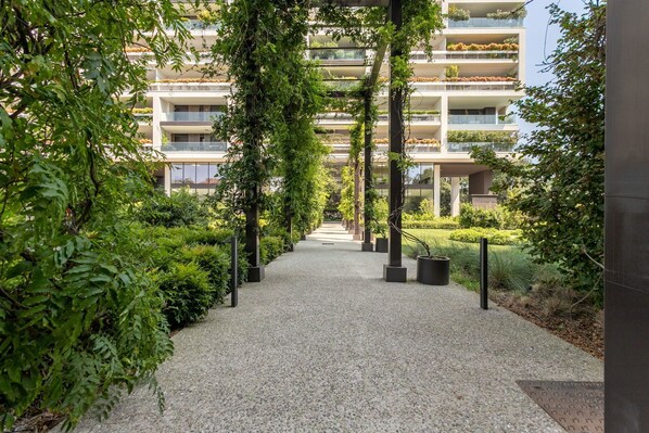 Enceinte de l’hébergement