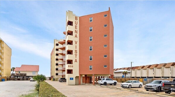 Welcome to Buena Vista, a serviced location with modern architecture and balconies.