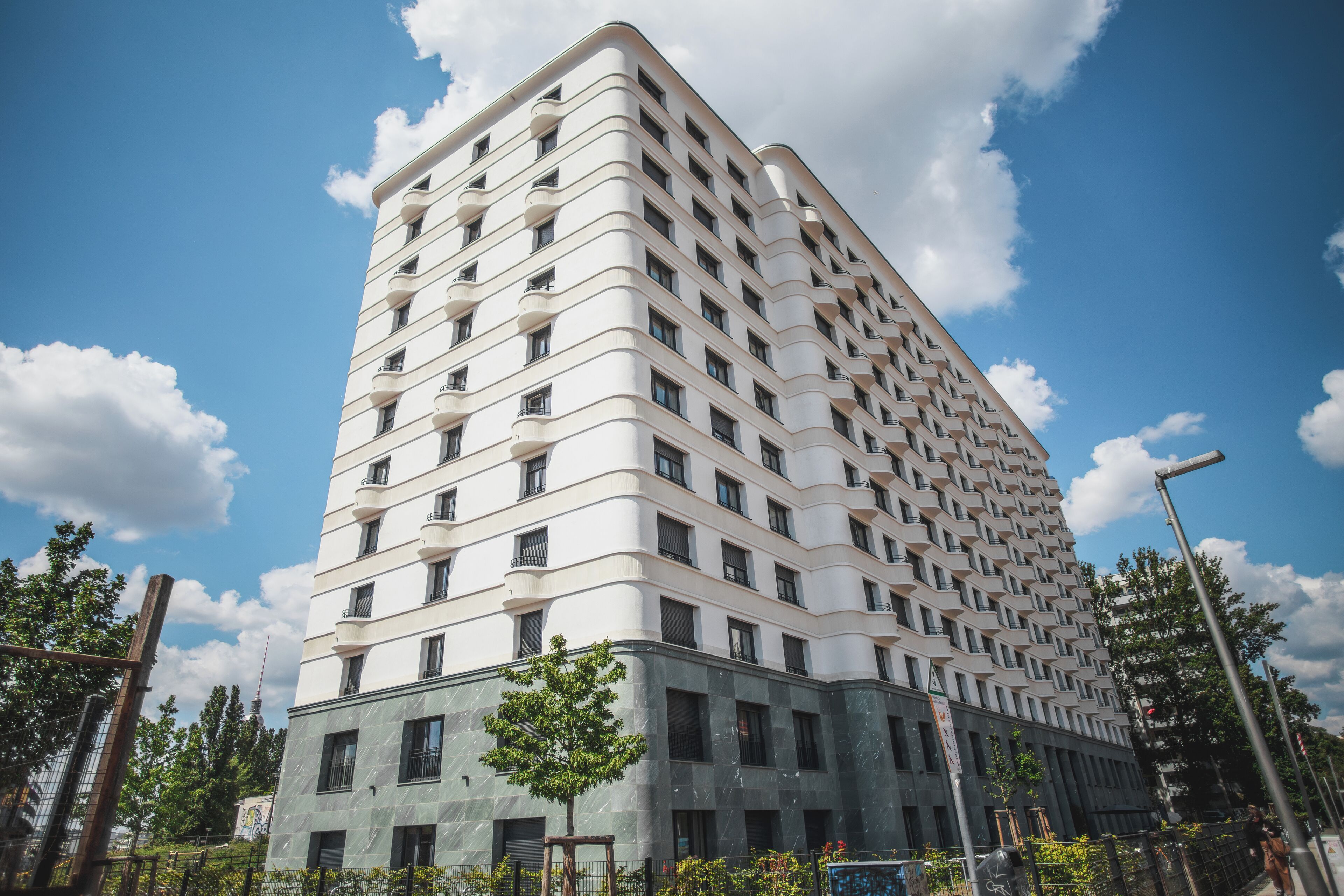 Majoituspaikan julkisivu