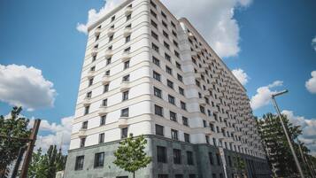 Majoituspaikan julkisivu