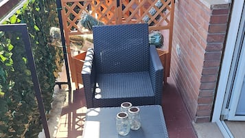 Chambre Double Deluxe, balcon, vue cour intérieure | Balcon