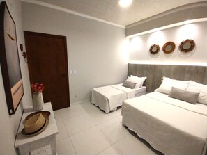 1 غرفة نوم وواي فاي وملاءات أسرّة