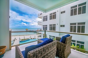 Luxury Condo, 2 Bedrooms, Ocean View | View from room