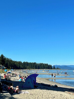 Sun loungers, beach towels - Moon shell Cottage-a relaxing cozy retreat for all seasons. (Parksville)