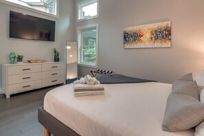 1 soverom, strykejern/-brett, wi-fi og sengetøy