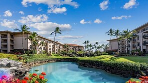Property grounds - 𝐅𝐢𝐧𝐝𝐢𝐧𝐠 𝐌𝐞𝐢𝐥𝐢’𝐬 Gorgeous Waiohai Club Beachfront Resort + Amenities (Koloa)