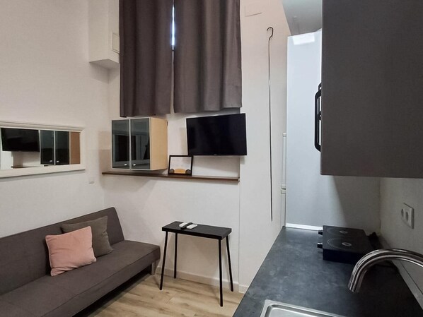 TV - Parque de la Emperatriz I - Studio for 3 people (Madrid)