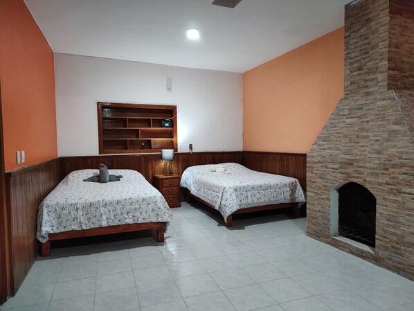 2 habitaciones, wifi y ropa de cama