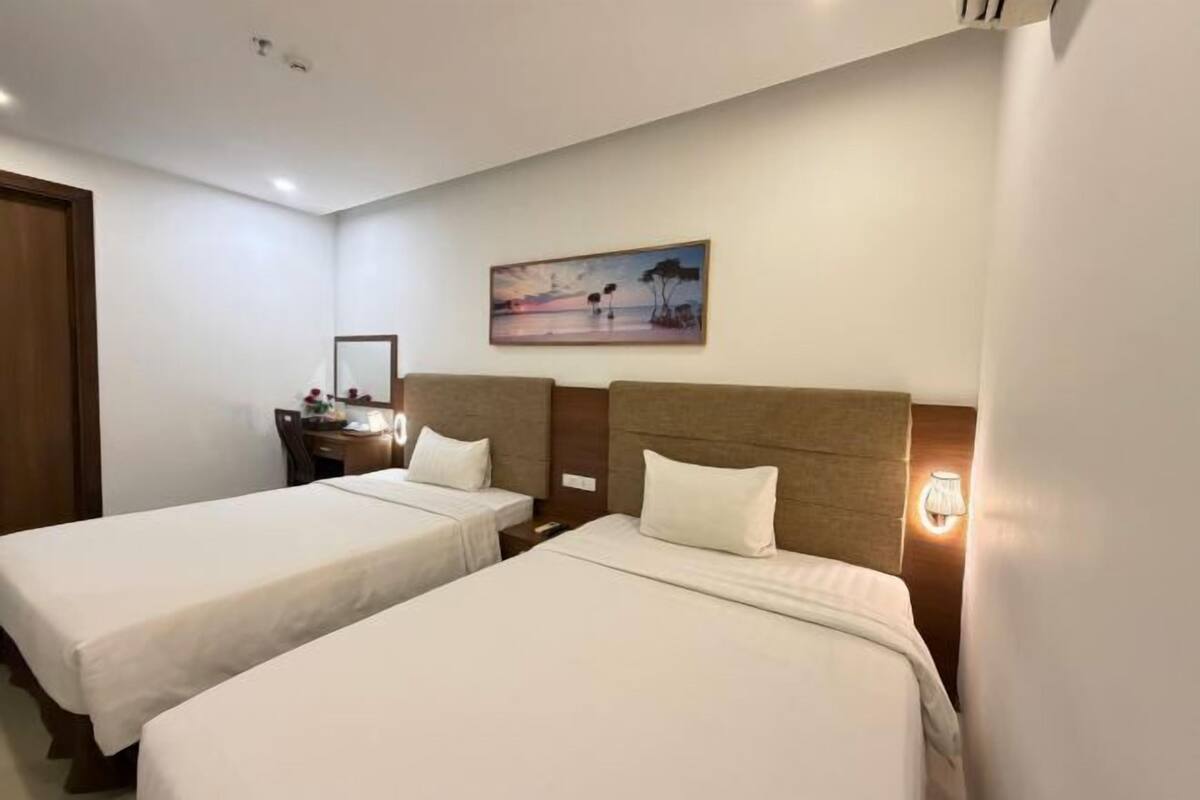 Minibar, desk, blackout curtains, soundproofing