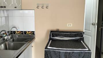 Handdoeken, zeep, shampoo, toiletpapier