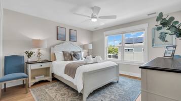 4 bedrooms, iron/ironing board, travel crib, free WiFi