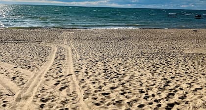 Hot Tub, pristine beach access, 2-bdrm cottage with AC, WiFi near Port Austin #2