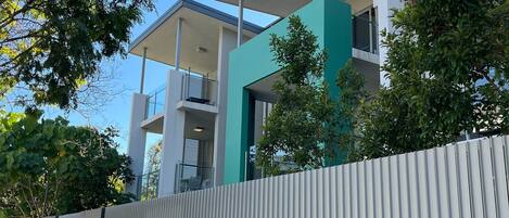 Façade de l’hébergement