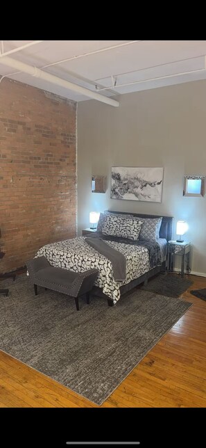 1 soveværelse, skrivebord, strygejern/strygebræt, Wi-Fi (tillægsgebyr)