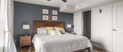 4 chambres, fer et planche à repasser, lit de bébé portatif, Wi-Fi