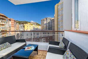 Standard Apartment, Partial Sea View | Terrace/patio - Solaga - Martinez Virel (Málaga)