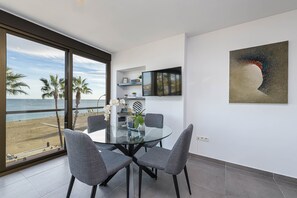 Appartement Luxe, vue mer | Coin séjour