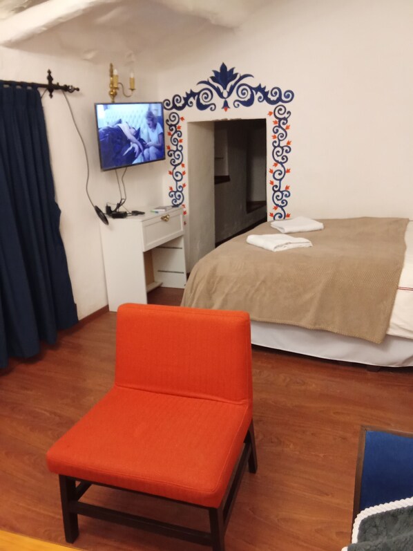 1 bedroom, WiFi, bed sheets - Cozy loft in the historic center with washing machine (Cusco)