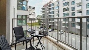 Apartamento, 1 quarto, sacada | Sacada