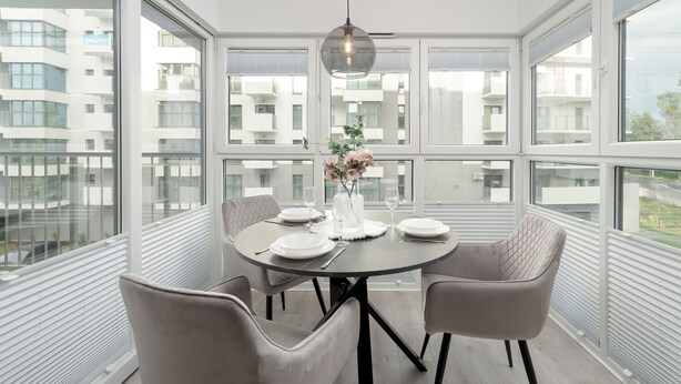 Apartamento, 1 quarto, sacada | Sala de estar