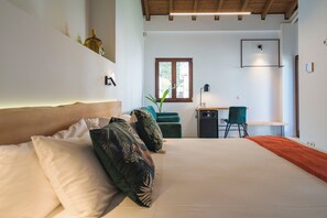 Draps en coton égyptien, literie de qualité supérieure, minibar