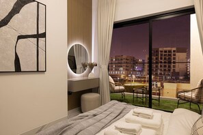 1 soverom, skrivebord, strykejern/-brett og wi-fi (inkludert)