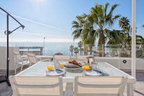 Appartement, vue mer | Terrasse/Patio