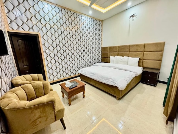 Kamar Double atau Twin Deluks | Kedap suara, setrika/meja setrika, dan Wi-Fi gratis