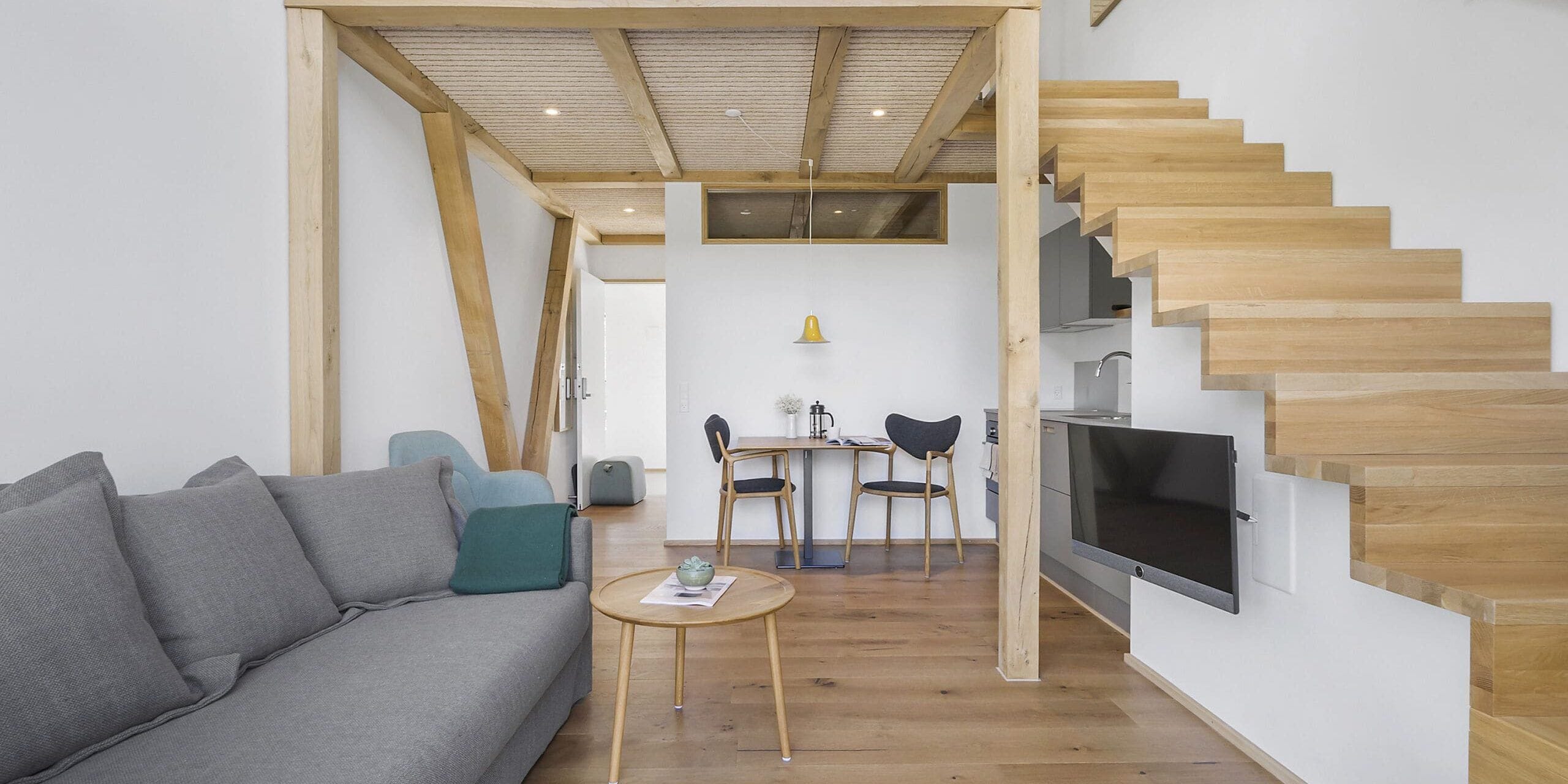 TV og oppvarmet gulv