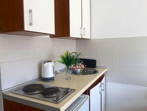 Room, 1 Bedroom, Smoking, Balcony | Private kitchen - Room-superior Studio With Sea Views (Ulcinj)