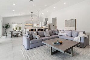 TV, fireplace - Just listed  -Quality 4 bedroom home -A louisadavis Property (La Quinta)