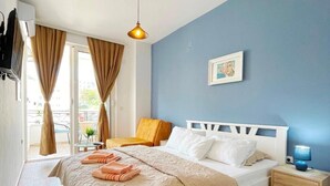 Chambre, 1 chambre, fumeur, balcon
