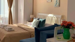Room, 1 Bedroom, Smoking, Balcony - Room-deluxe Studio With Panorarmic Stud (Ulcinj)