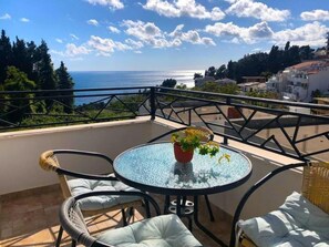 Room, 1 Bedroom, Smoking, Balcony | Outdoor dining - Room-deluxe Studio With Panorarmic Stud (Ulcinj)