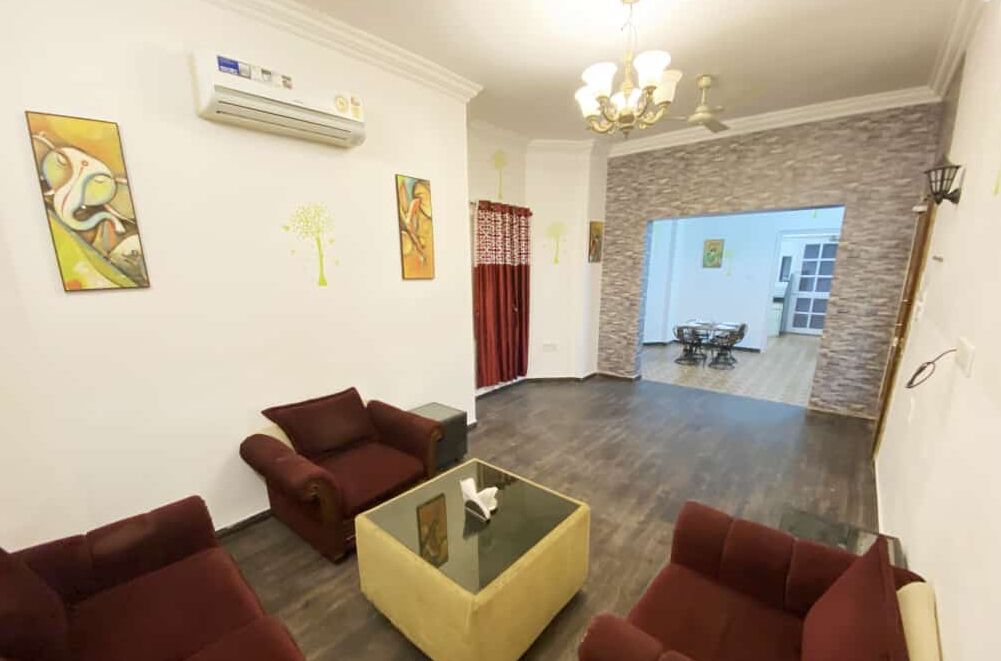 Deluxe Villa 3 BHK | Living area