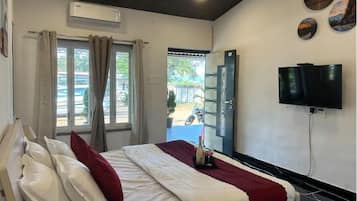 Family Double Room, 1 Bedroom | Living area