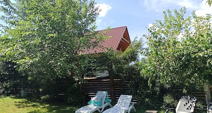 Tranquil 4-bedroom house in Łąka with WiFi