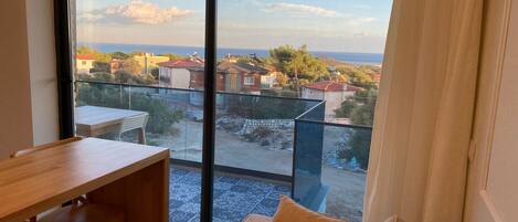 1 habitación, escritorio y espacio para trabajar con laptop