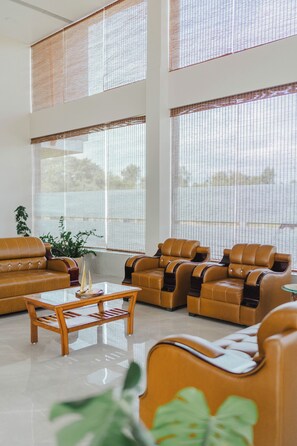 Sala de estar en el lobby