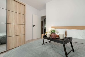 1 室のベッドルーム、アイロン / アイロン台、WiFi、ベッドシーツ